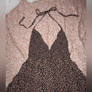 Natural Life Backless Sandy Maxi Dress